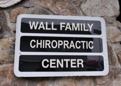 Wall Family Chiropractic Center signage